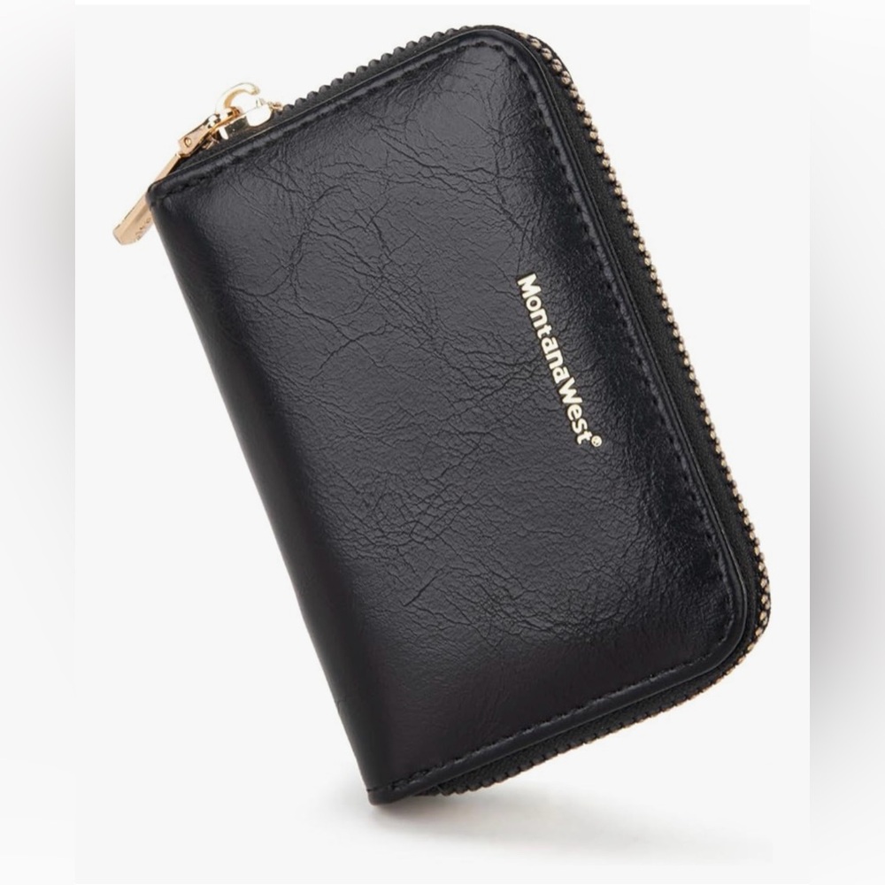 Montana West Black Card Holder